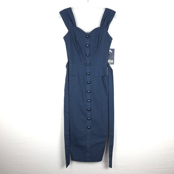 ModCloth Collectif Vintage NWT Breezy Marlene Blue - Picture 3 of 12